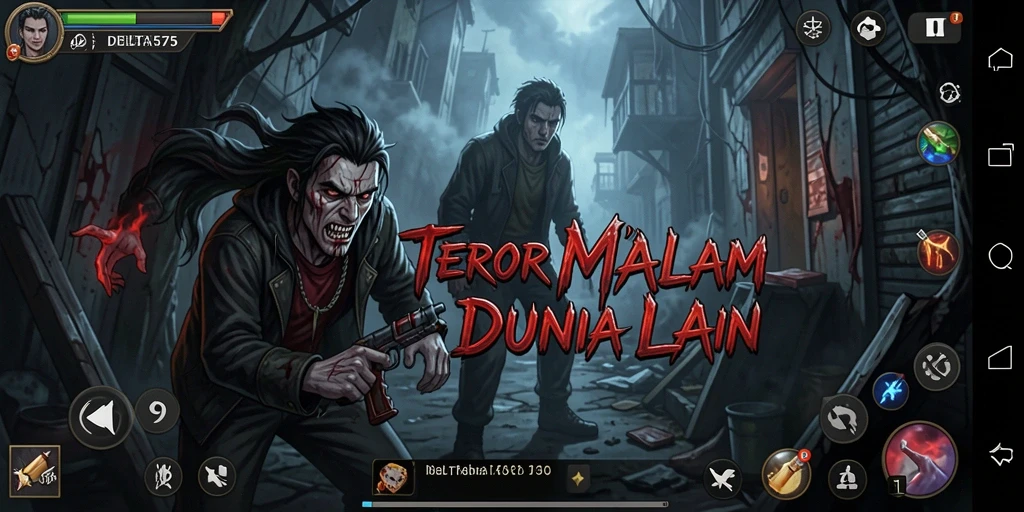 Gameplay HORROR yang mencekam di DELTA575.