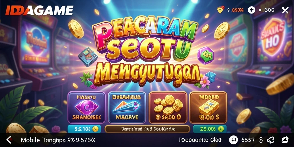Tampilan permainan Slot yang dinamis dan menarik dari IDAGAME.