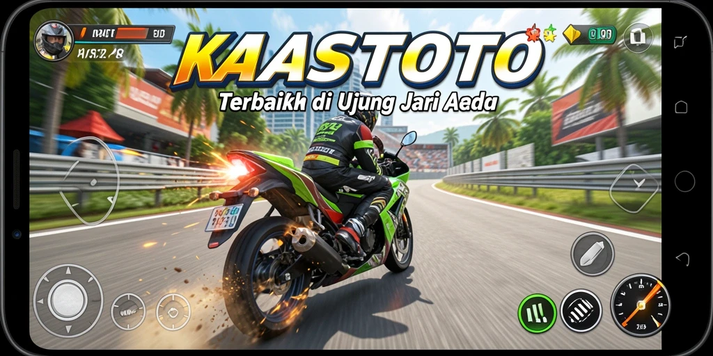Tampilan gameplay KASTOTO yang mendebarkan dan penuh aksi.