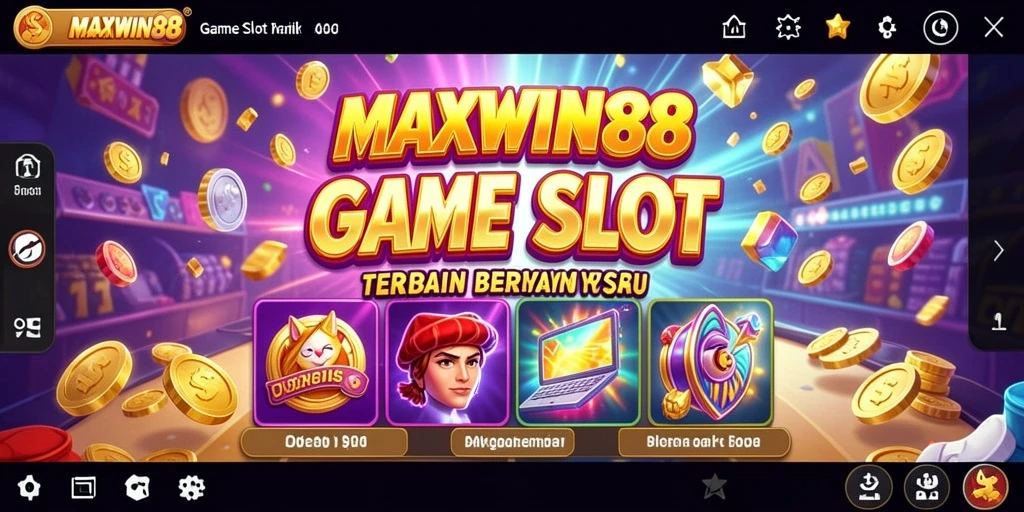 Tampilan gameplay slot MAXWIN88 yang menarik dan seru.