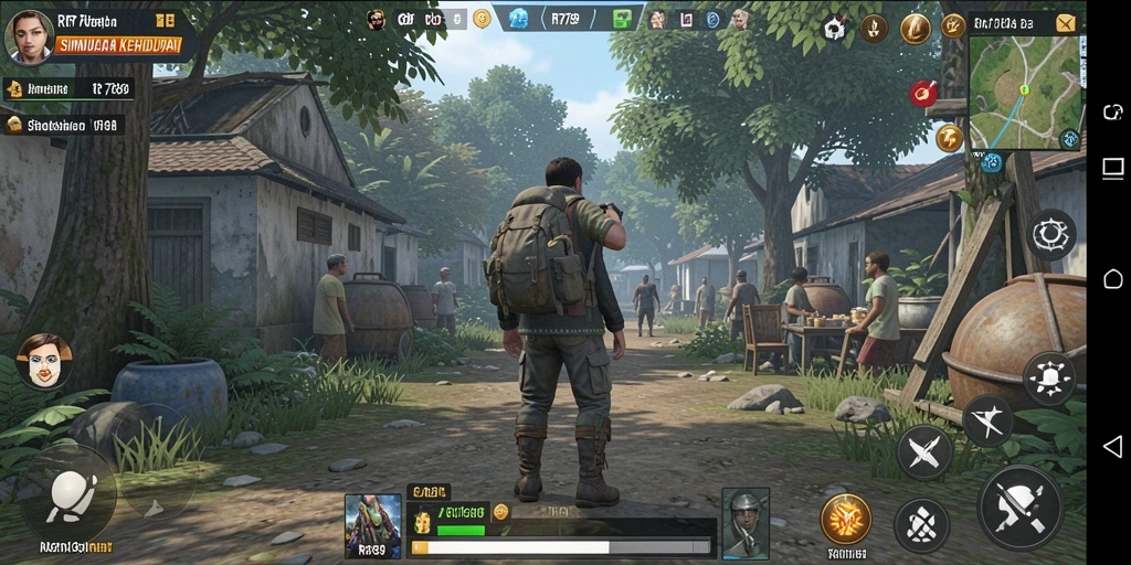 Tampilan gameplay RR789 yang menakjubkan dan interaktif.